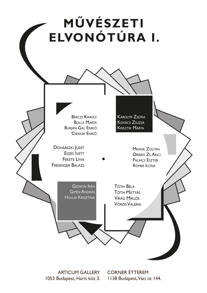 Művészeti elvonótúra plakát